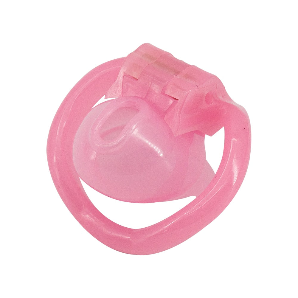Experience control with the Pink Holy Trainer V3 a high-quality resin harness that secures like a spider's web. Fits comfortably under shorts, jock, or thong. Unlock new possibilities today!