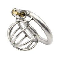 Tiny Nub Steel Urethra Stretcher Chastity Kit