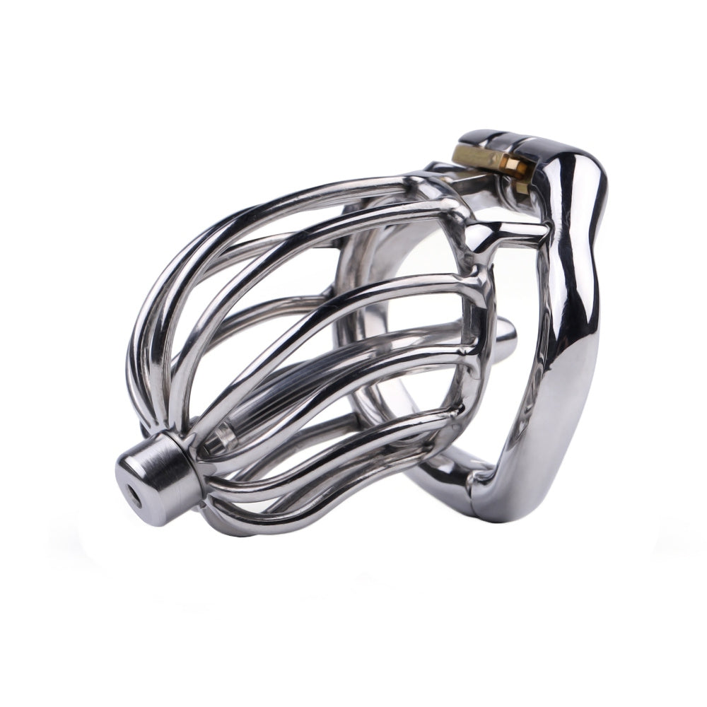 Experience the ultimate progression in intimacy with our small. Crafted from stainless steel, it includes two keys one for your keyholder's necklace, one to keep safely in the house. Discreet and comfortable, even your neighbor won't suspect your secret.