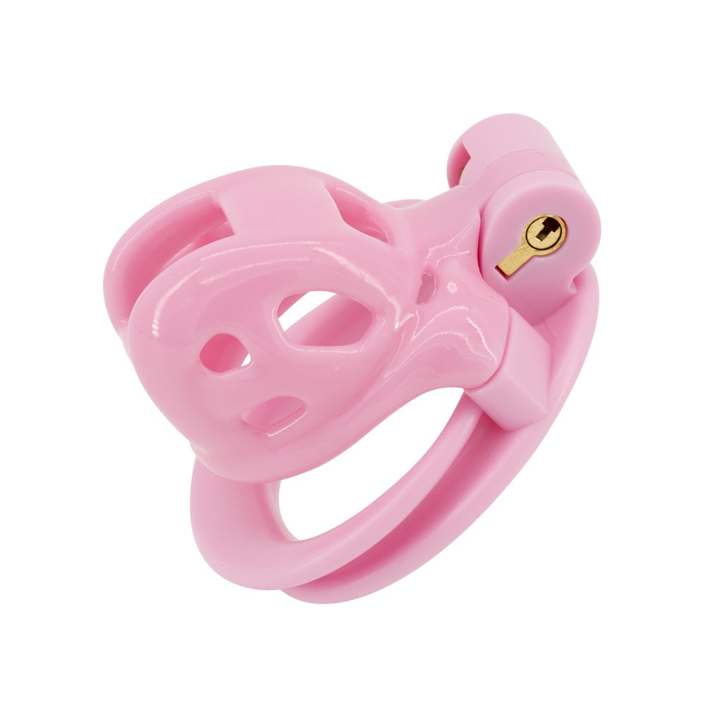 Embrace your femboy style with our pink cage, seamlessly worn under bikinis or girly clothes. The breathable design ensures comfort, control, and a perfect fit for every fantasy.
