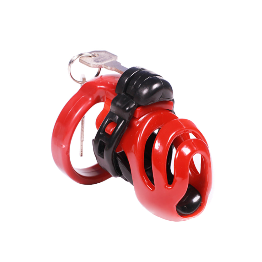 Experience the ultimate in inverted chastity with our high-quality resin penis kit flat design. Friends have asked for the truth, and we're telling you make progress in your desires with this comfortable and secure device.