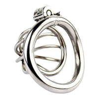 Experience enhanced self-control with this metal cock cage. It's extremely durable and ideal for extended sessions, helping prevent losing focus and resisting rotten temptations, as explained by satisfied users.