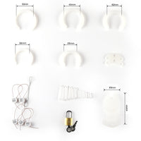 Navigate the stages of chastity with our lockless silicone cage. Ideal for wives guiding submission, it ensures comfort while embracing the thrill of emotional transformation. Secure yet discreet, it's perfect for those new to lockless dynamics in Chastity play.