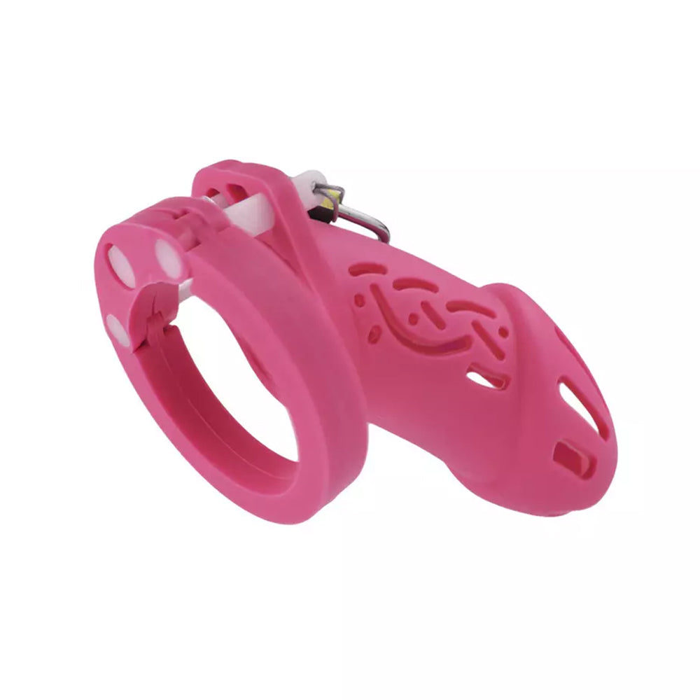This pretty silicone cock kit offers the best possible fitment with a stylish design, ending the rage of discomfort. Perfect for sissy play with its playful, vibrant colors.