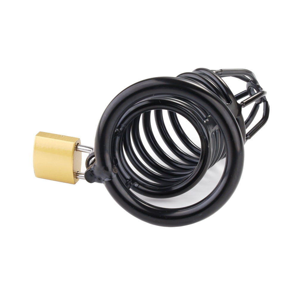 Embark on a serious quest with our sleek chastity cage that works seamlessly, finding the perfect balance between comfort and security for you and your keyholder.