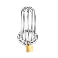 Discover a seamless blend of risk and stimulation with our stainless steel cage. Ideal for growers, its varied ring sizes ensure minimal discomfort while offering maximal control and discretion.