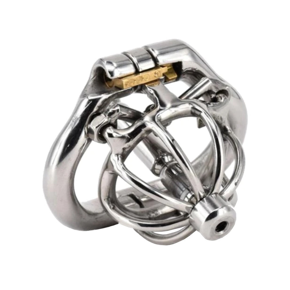 Unlock thrilling dimensions of submission with our penis kit flat. This stainless male chastity device ensures ultimate control, enhancing intimacy through powerful play with a hand, or a dildo, even during TSA checks, making progress a seamless journey.