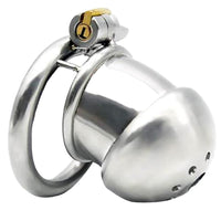 Mistress's Little Steel Chastity Cage Prisoner