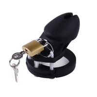 The Silicone Soft BBC (Big Black Chastity Cage)