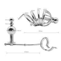 Chastity Cage Locked, Throw Away The Key