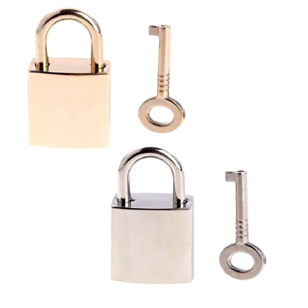 Secure your stainless steel dick cage with our Premium Polished Padlock. Designed for online Chastity, it's perfect for sessions. Bear no worries; the padlock provides digital precision in a wifi-connected world.