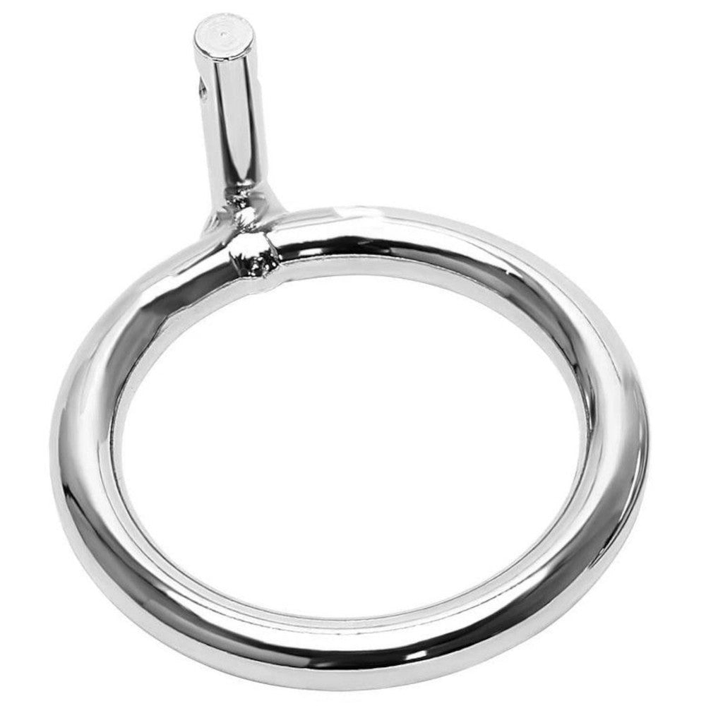 Experience unmatched control with our accessory ring for the Bendy Bruno chastity kit. Crafted from durable, smooth silver metal, it complements leather, collar, studded, riveted, harness setups. Available in huge penis, stainless penis sizes, it fits perfectly, ensuring comfort and no unwanted slippage.