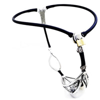 Metal Chastity Cage with G-String Belt