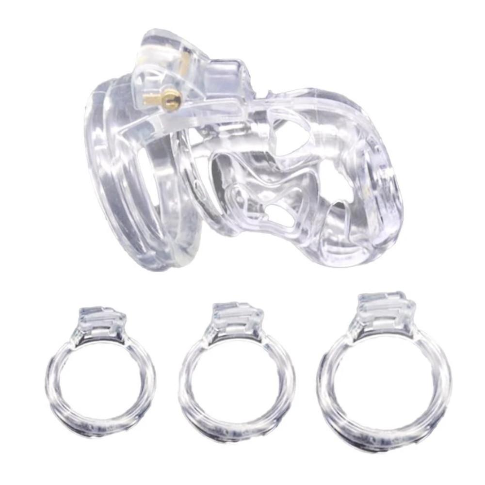Experience a real progression towards feminization with our rigid resin device silicone. Designed for comfortable wearing, its breathable, see-through design offers style and security for those embracing control and discipline.