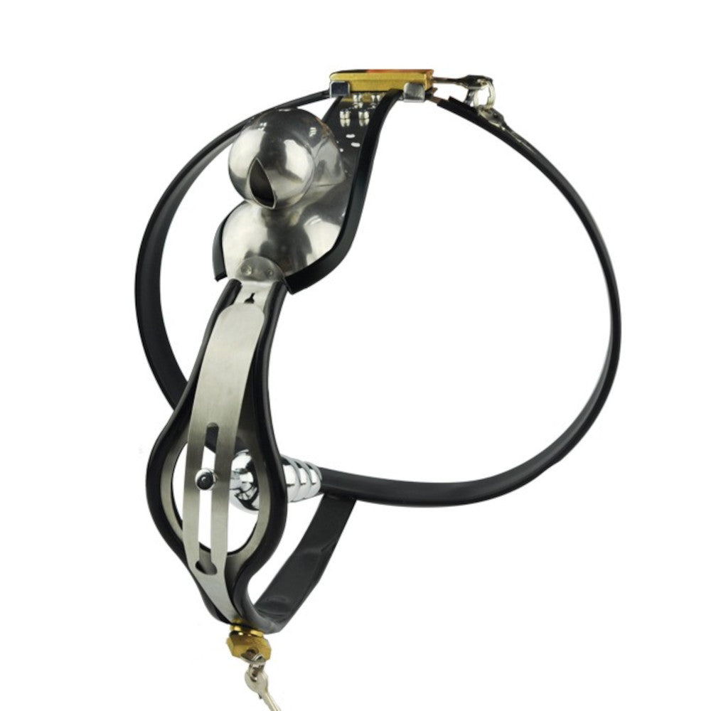 Experience the thrill of surrender with our Locking Anal Metal Chastity Belt. This kit metal device is perfect for chastity belt men seeking to be teased, pegged, and kept horny all night. When unlocked, expect explosive cum and heightened pleasure.