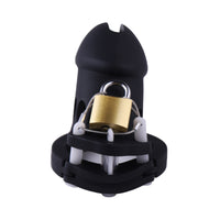 The Silicone Soft BBC (Big Black Chastity Cage)
