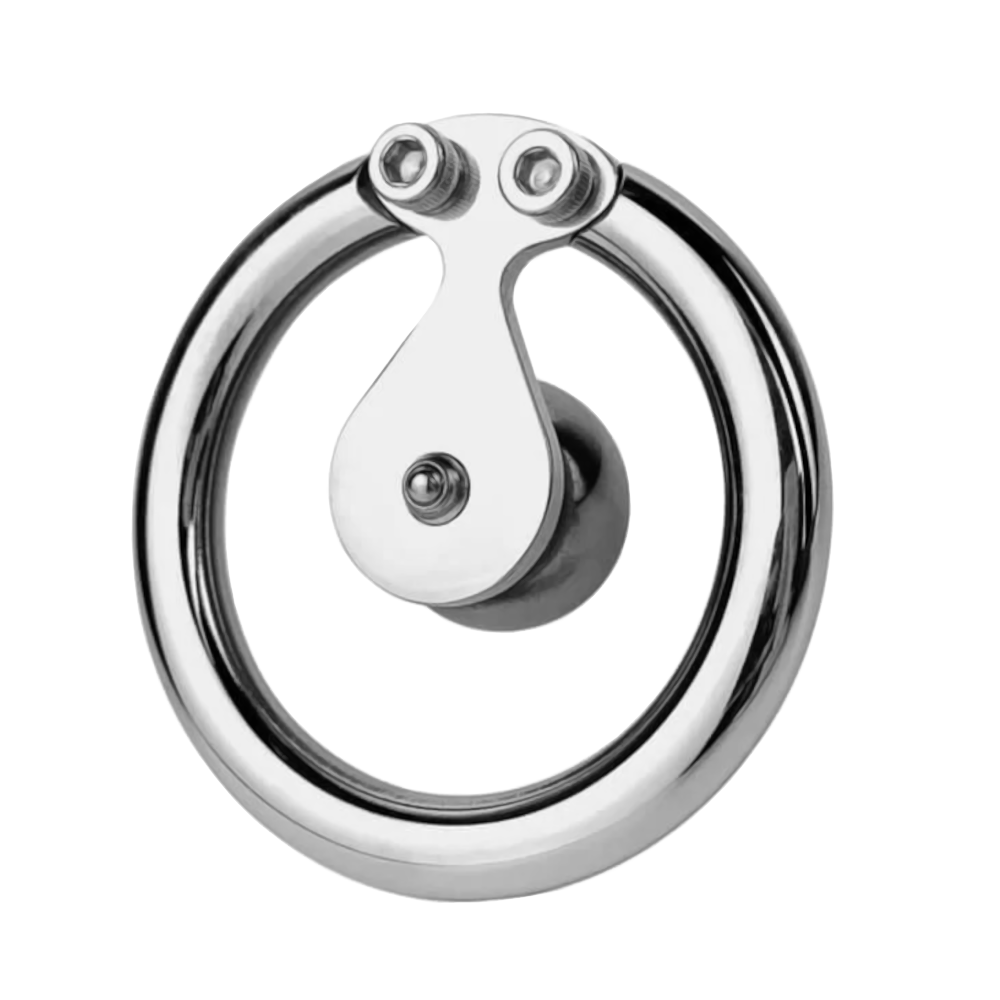 Introducing our small lock kit stainless steel crafted from unbreakable surgical-grade chrome, it's both strong and discreet. As seen in the photo, this sleek design offers ultimate comfort and control.