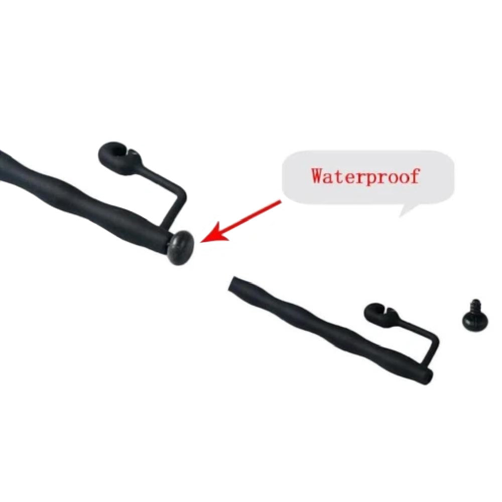 Experience new sensations with this ribbed silicone sounding rod designed for safe body use. Available in two lengths (7.87 & 11.81) with rings in various sizes, you can choose the perfect measurement for your body. Larger sizes ensure optimal comfort. Easy to clean for endless enjoyment!