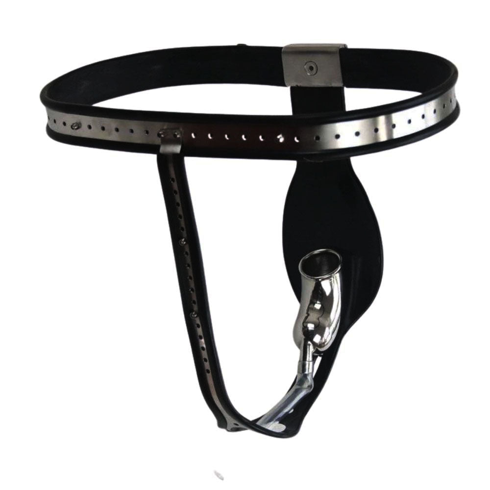 Step into control with our cage metal, featuring a sounding male design for those who want discreet restraint. Wear it under heels, shorts, or a suit without injuries. Secure and sleek!