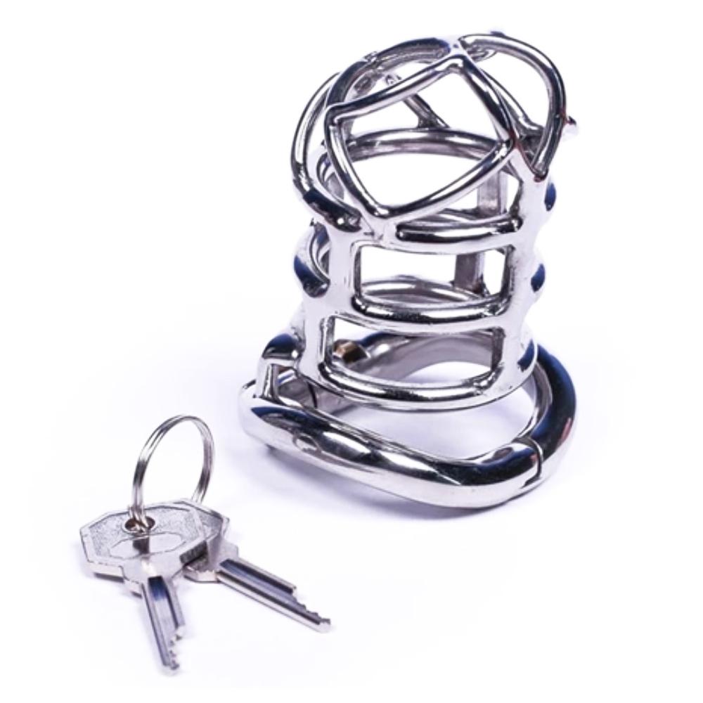 Introducing the cage Mini a must-have on your summer list. Turn everyday chores into thrilling tasks with this device that enhances intimacy programs. Its open, stainless steel design ensures comfort and hygiene while granting your partner control.