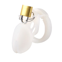 This hypoallergenic, skin-like silicone cage prevents pokes for uncut users while enclosing the head securely. Embrace the fully enclosed design for discreet, irritation-free daily wear.