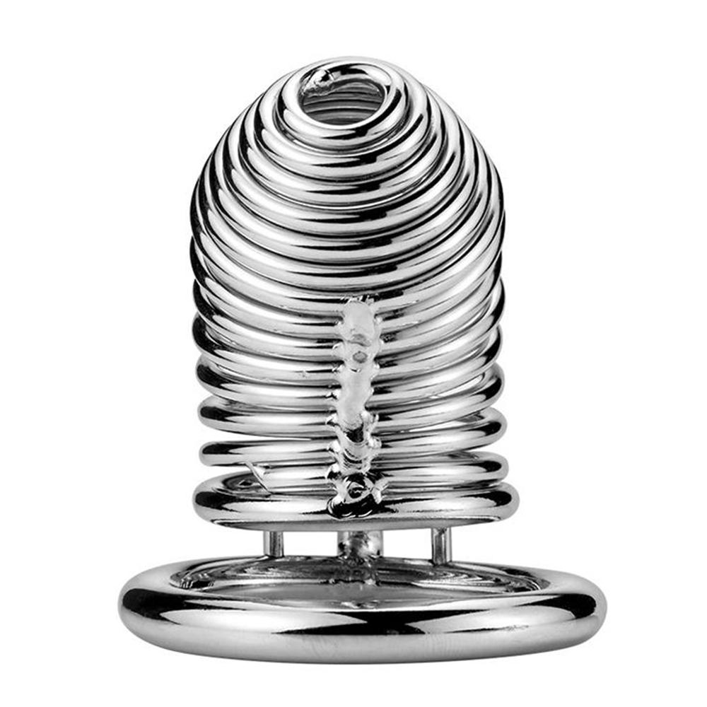 Embrace control with this stainless cage, perfect for your boyfriend's desires. Start a conversation about submission. Ideal for virgins or seasoned users. Safe and telling.