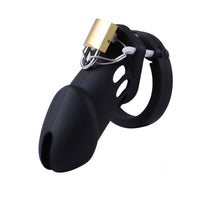 The Silicone Soft BBC (Big Black Chastity Cage)