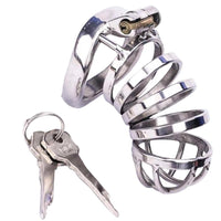 Experience unparalleled comfort with our steel male chastity device featuring a catheter for male wearers. Say goodbye to problems even when flying. Easy to unlock, built to never fail you.