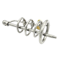 Extreme Urethral Sound Chastity Cage