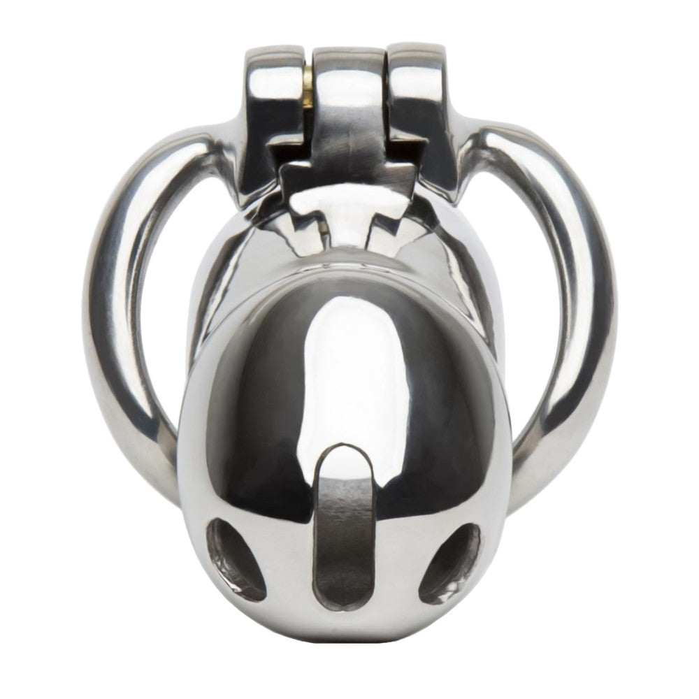 Discover an amazing level of intimacy with our 'Knight In Shining Armour V3' dick short. Crafted from high-quality stainless steel, it's a dream come true for you and your lover. Let your keyholder hold the key to your forever connection.