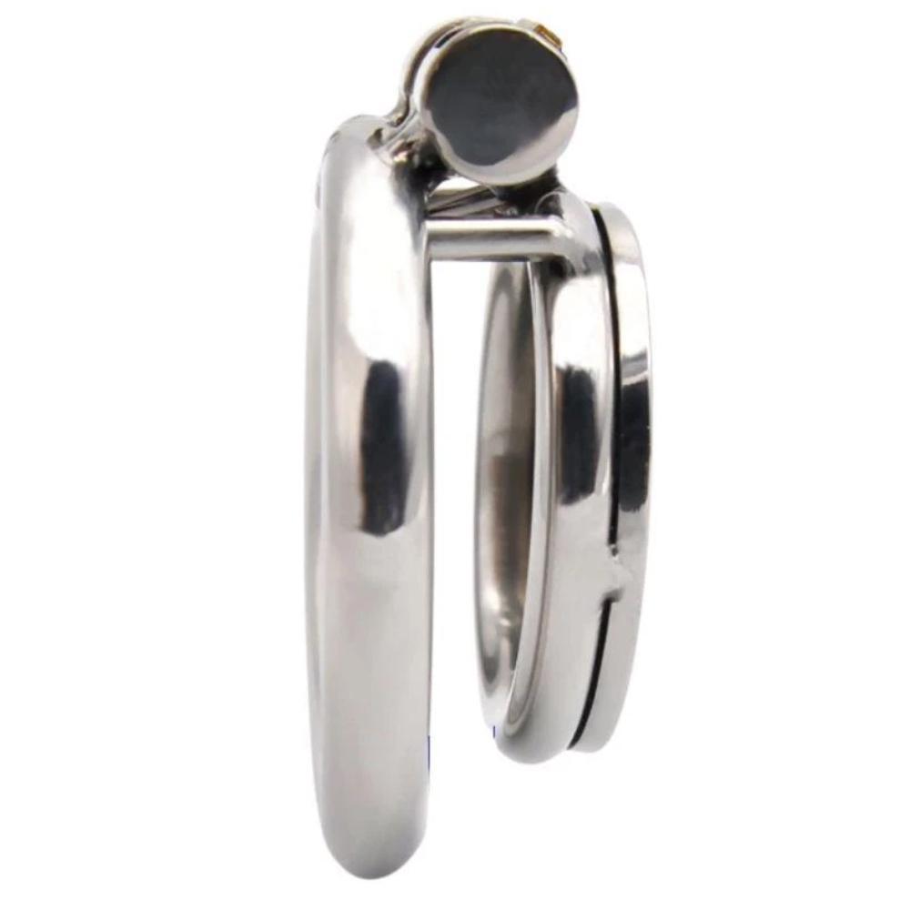 Dive into the electrifying world of bondage with the Flat Gatling Metal Chastity Device. This affordable, flat man chastity cage integrates seamlessly with your BDSM belts and electrostim setup, ensuring a discreet and secure fit for sissy play. Its innovative nautilus-like design offers comfort and style while maintaining total control. Perfect for beginners and veterans seeking to elevate their dynamic scenarios.