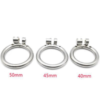 Embrace 'sound chastity' with our comfy 'dick cage urethra'. This sleek profile metal cage features secure attachments and a hinge-type lock for convenience. Check out the pic and experience control like never before!