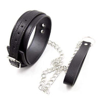 Mistress, keep your slave under your watchful eye with this Black Petplay BDSM Collar with Leash. Perfect for holders desiring perma control, pair it with a huge chastity device to lock up your slave's stainless cock and ensure obedience.