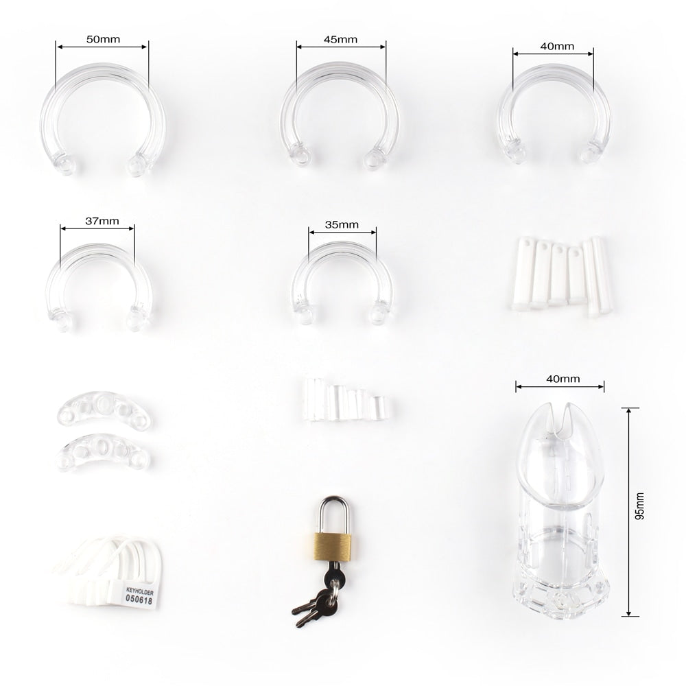 Don't miss the chance to let your boyfriend feel like a king with our Look But Don't Touch cage. Serve up elevated intimacy and ignite meaningful conversations that strengthen your bond in a safe, comfortable way.