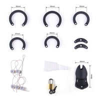 The Silicone Soft BBC (Big Black Chastity Cage)