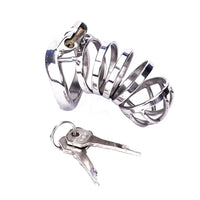 The Jailers Steel Chastity Cage
