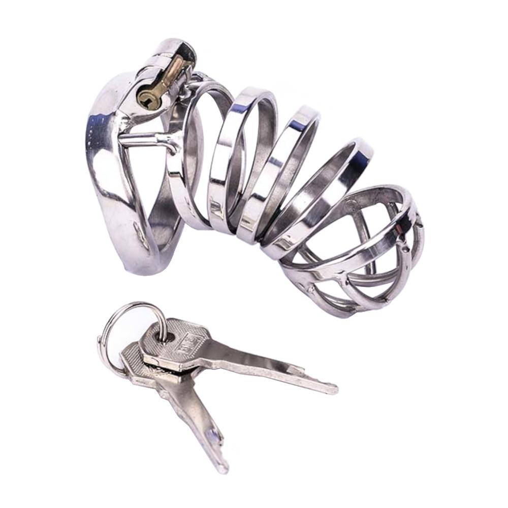 Discover ultimate control with our steel male chastity kit featuring a catheter male attachment for enhanced sensations. Part of our exclusive collection, it's compatible with electrostim accessories. Read our latest review and unleash your inner cat.