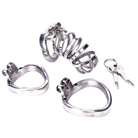 The Jailers Steel Chastity Cage
