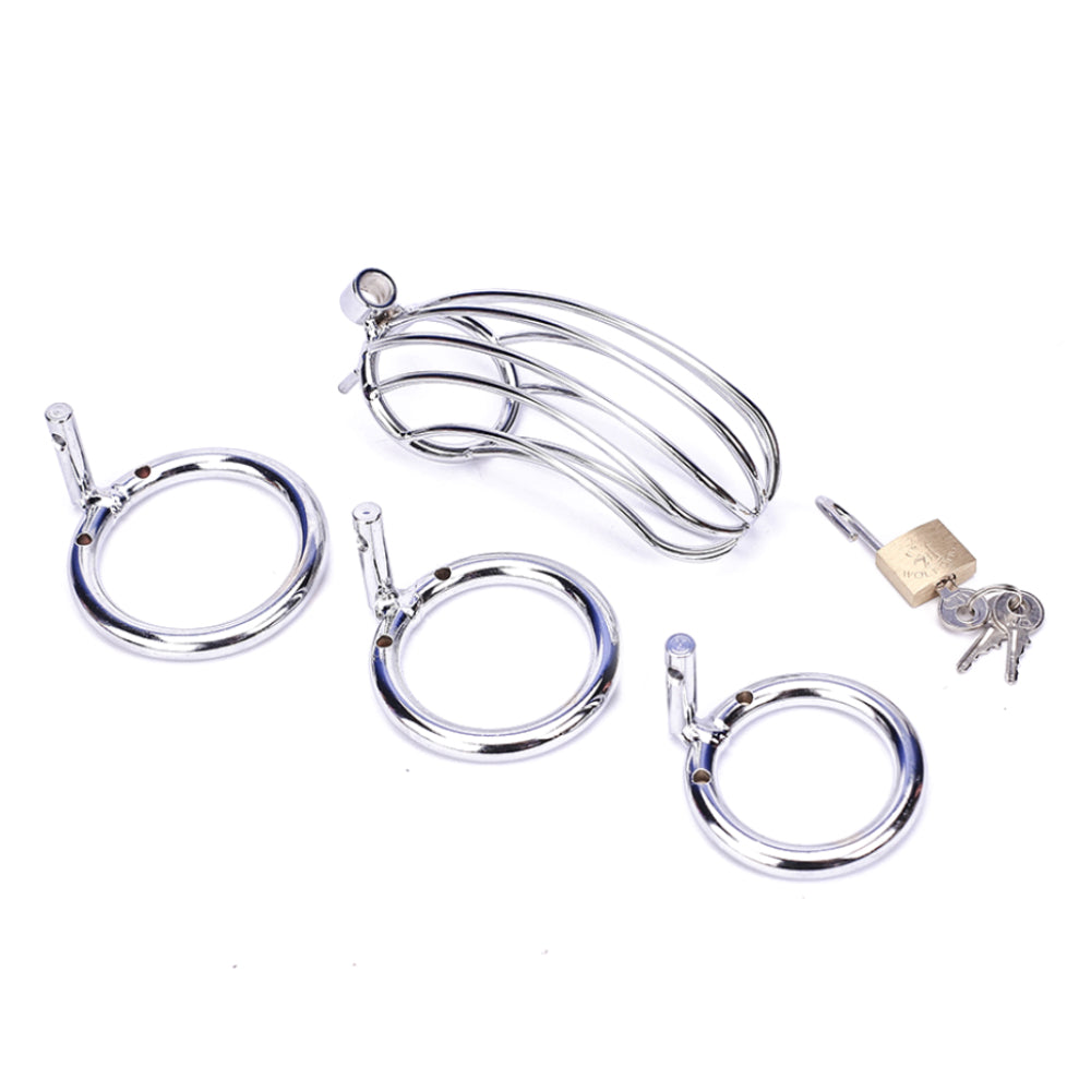 Experience the ancient practice of control male dynamics with our medically-safe stainless steel cage CBT device. Reduce the risk of unwanted arousal; studies show frequent use enhances relationships.