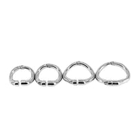 This penis cage metal ring is your ultimate accessory for electric chastity. With sizes from 1.5" to 2.24", it ensures no slips, wrapping your head in secure comfort like reliable duct tape.