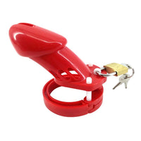 Little Red Plastic Chastity Cage Restraint
