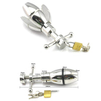 The Stretcher Locking Chastity Plug