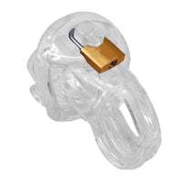 Enhance strict discipline in your relationship with our IoT-enabled plastic cage. Designed for your boyfriend, this innovative device features a urethral conductive sound for intense cock stimulation. By choosing this cage plastic, you gain unparalleled control and electrifying experiences that strengthen your bond.