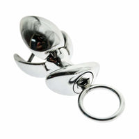 Experience enforced pleasure and chastity with The Nagasaki plug. This locking metal device offers a rattlesnake-like thrill with dual functionality, adjustable expansion, and secure chastity. Ideal for BDSM sessions or discreet wear, it marries high-quality stainless steel construction with ergonomic comfort.