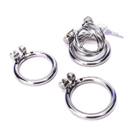 Elevate your chastity play with the unique, minimalist Cock cage Of Shame, offering secure detainment for even the smallest cock. Enjoy electroshock fun and shame-defying submission with its open design.