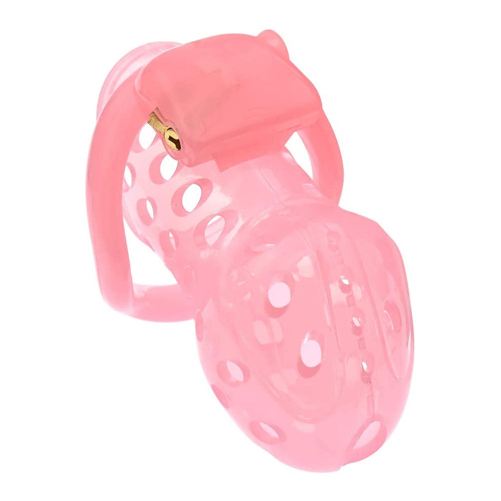 Experience the ultimate iron chastity product with electroshock features! This breathable design includes an attachable plug dick, transforming your electric penis play into an electrifying adventure.