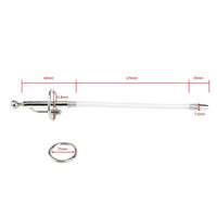 Enhance solo play and BDSM scenarios with this flexible catheter cock cage. Its smaller diameter and detachable parts offer a snug fit, while the spiked design adds thrilling sensations.