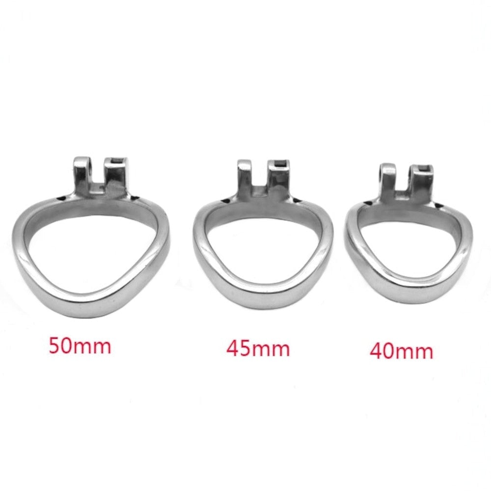 Discover the game-changing estim chastity lock kit! This sleek silver ring rocks comfort with customizable sizes, empowering men in sound control and preventing pregnancy concerns.