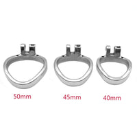 Discover the game-changing estim chastity kit! This sleek silver ring rocks comfort with customizable sizes, empowering men in sound control and preventing pregnancy concerns.