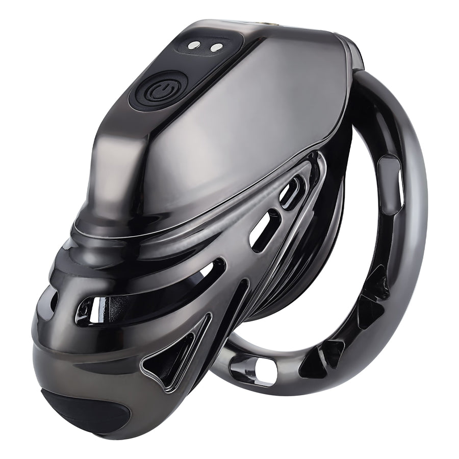 Nautilus Platinum Estim Chastity Cage